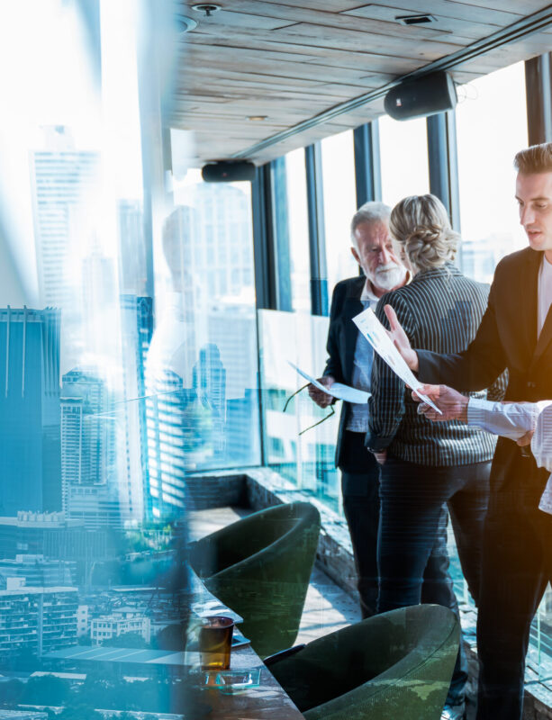 Meeting,And,Discussion,Concept.business,People,Communicating,In,Office.mature,Businessman,Discuss